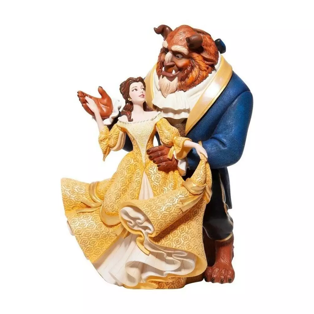 Disney - Beauty And The Beast - Figurine 26 Cm - Showcase Collection - Haute Couture - Belle And Beast 4 Disney - Beauty And The Beast - Figurine 26 Cm - Showcase Collection - Haute Couture - Belle And Beast – Image 4