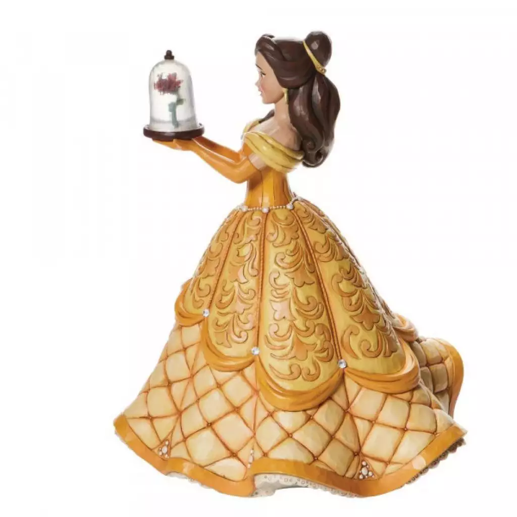 Enesco Disney - Beauty And The Beast - Figurine 38 Cm - Showcase Collection - Traditions - A Rare Rose 2 Enesco Disney - Beauty And The Beast - Figurine 38 Cm - Showcase Collection - Traditions - A Rare Rose – Image 2