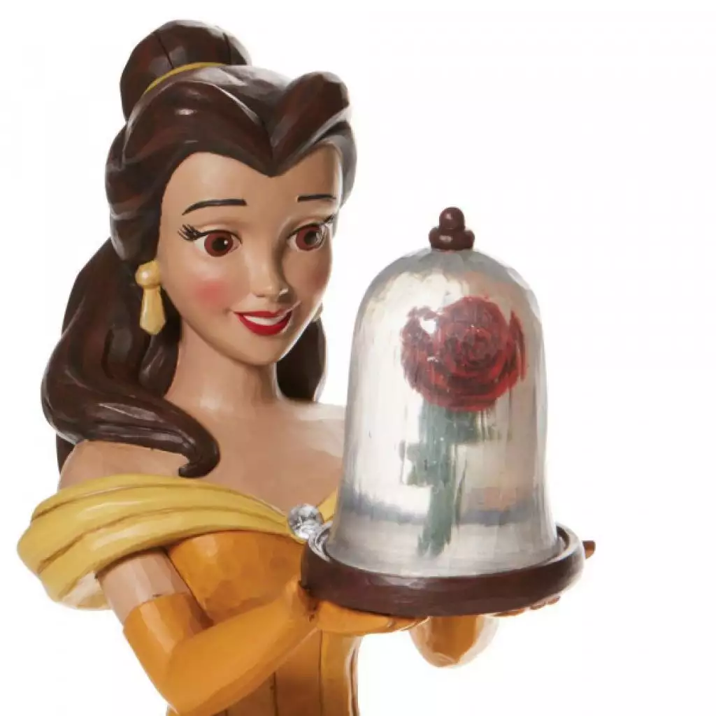 Enesco Disney - Beauty And The Beast - Figurine 38 Cm - Showcase Collection - Traditions - A Rare Rose 3 Enesco Disney - Beauty And The Beast - Figurine 38 Cm - Showcase Collection - Traditions - A Rare Rose – Image 3