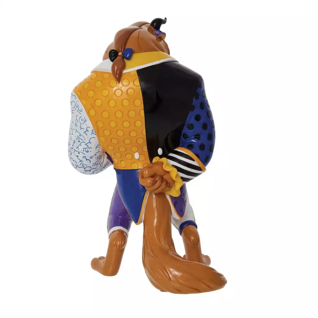 Enesco Disney - Beauty And The Beast - Figurine 23.5 Cm - Showcase Collection - Britto - Beast 2 Enesco Disney - Beauty And The Beast - Figurine 23.5 Cm - Showcase Collection - Britto - Beast – Image 2