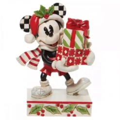 Enesco Disney - Mickey Mouse - Figurine 11.5 Cm - Showcase Collection - Traditions - A Season Of Giving