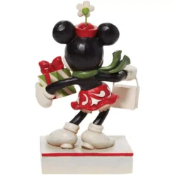 Enesco Disney - Minnie Mouse - Figurine 11.5 Cm - Showcase Collection - Traditions - Holiday Glamour -Cineverse Promos Magasin 0028399319152 003.jpg