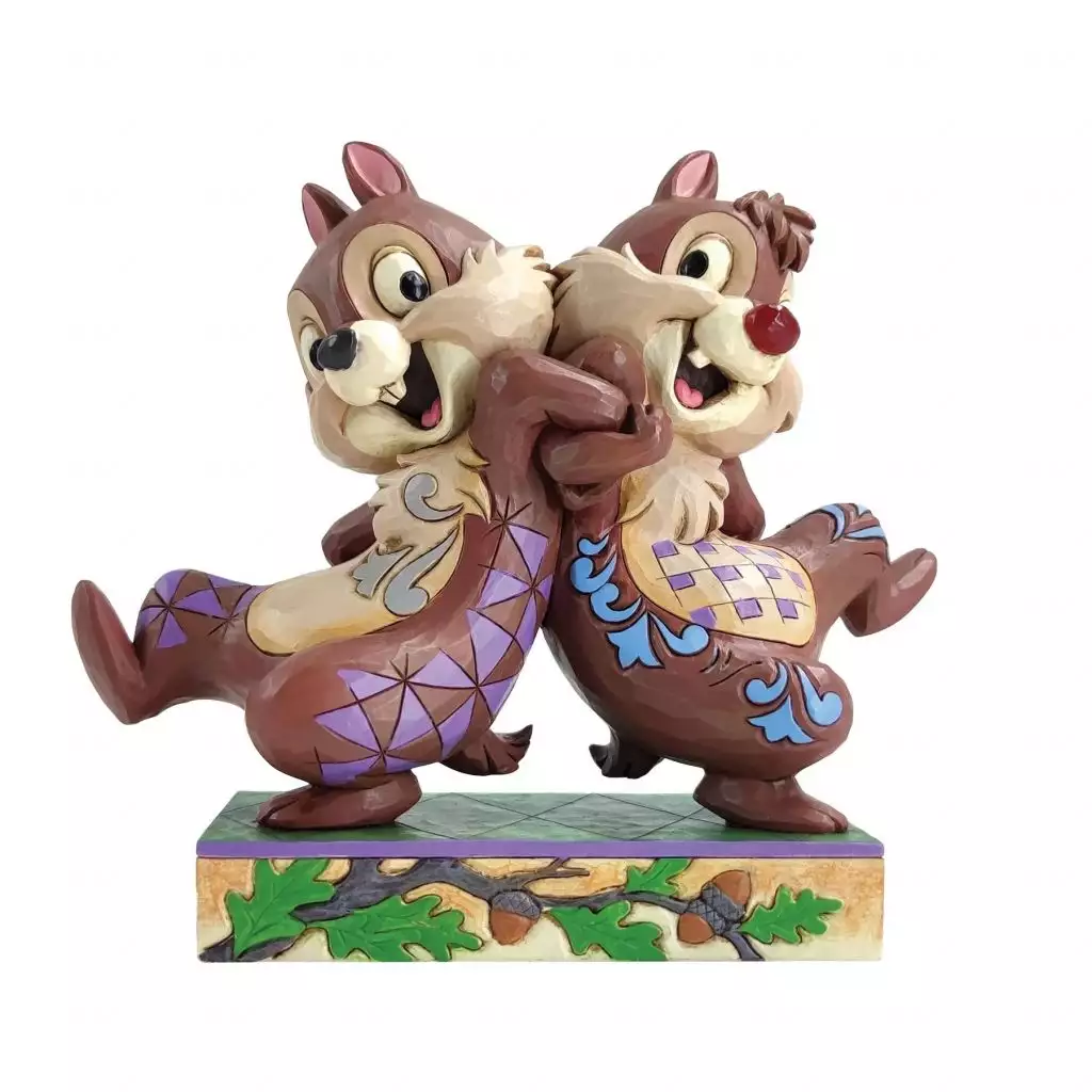 Enesco Disney - Chip & Dale - Figurine 13 Cm - Showcase Collection - Traditions - Chip & Dale 1 Enesco Disney - Chip & Dale - Figurine 13 Cm - Showcase Collection - Traditions - Chip & Dale