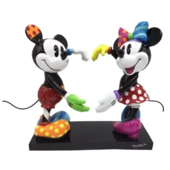 Disney - Mickey Mouse - Figurine 17 Cm - Disney Showcase - Britto - Mickey And Minnie