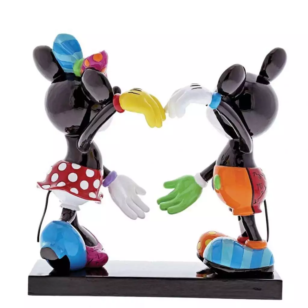 Disney - Mickey Mouse - Figurine 17 Cm - Disney Showcase - Britto - Mickey And Minnie 2 Disney - Mickey Mouse - Figurine 17 Cm - Disney Showcase - Britto - Mickey And Minnie – Image 2