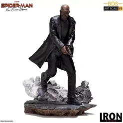Marvel - Spider-man - Far From Home - Figurine 19 Cm - Iron Studios - Nick Fury
