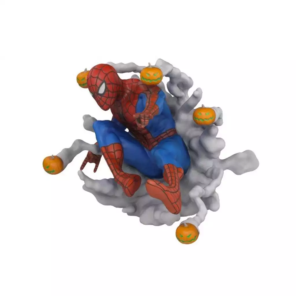 Diamond Select Marvel - Spider-man - Figurine 15 Cm - Diamonds Select Toys - Spider-man Pumpkin Bombs 2 Diamond Select Marvel - Spider-man - Figurine 15 Cm - Diamonds Select Toys - Spider-man Pumpkin Bombs – Image 2