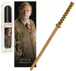 Harry Potter - Baguette PVC 30 Cm + Marque-page 3d - Arthur Weasley