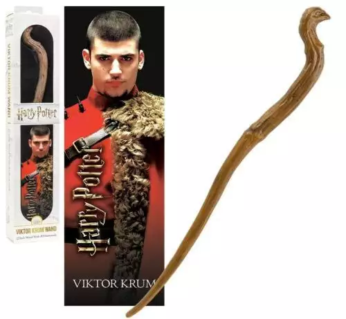 Harry Potter - Baguette PVC 30 Cm + Marque-page 3d - Viktor Krum 1 Harry Potter - Baguette PVC 30 Cm + Marque-page 3d - Viktor Krum