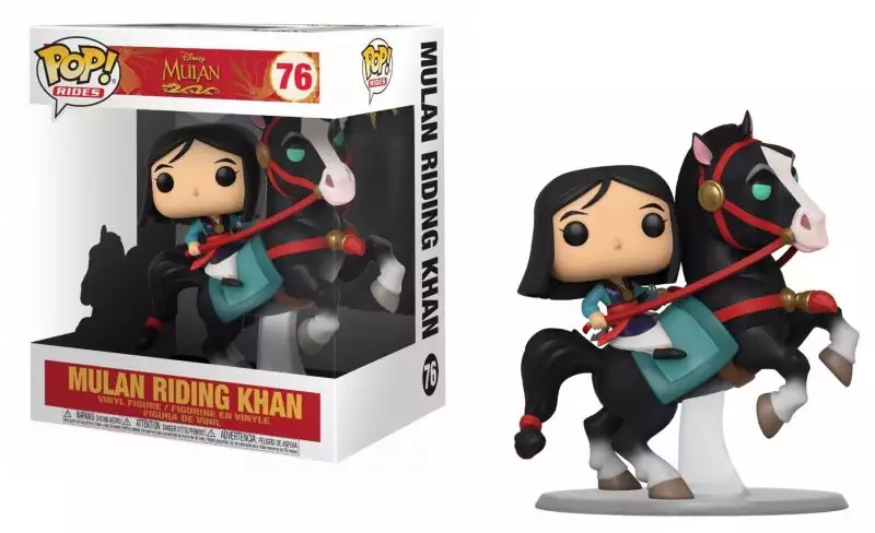 Disney - Mulan - Figurine Pop! Rides N° 76 - Mulan Riding Khan 1 Disney - Mulan - Figurine Pop! Rides N° 76 - Mulan Riding Khan