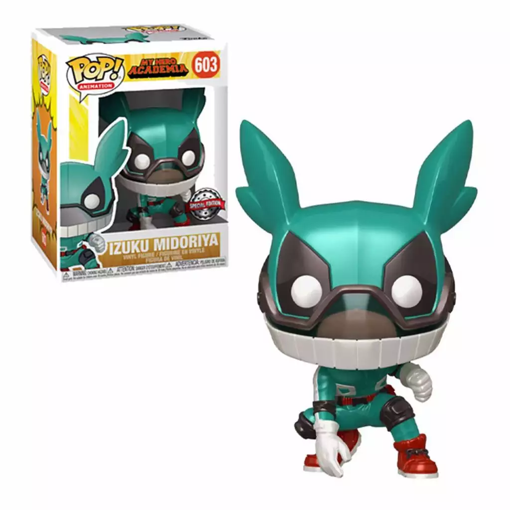 FUNKO My Hero Academia - Figurine Pop! N° 603 - Izuku Midoriya (édition Spéciale) 2 FUNKO My Hero Academia - Figurine Pop! N° 603 - Izuku Midoriya (édition Spéciale) – Image 2