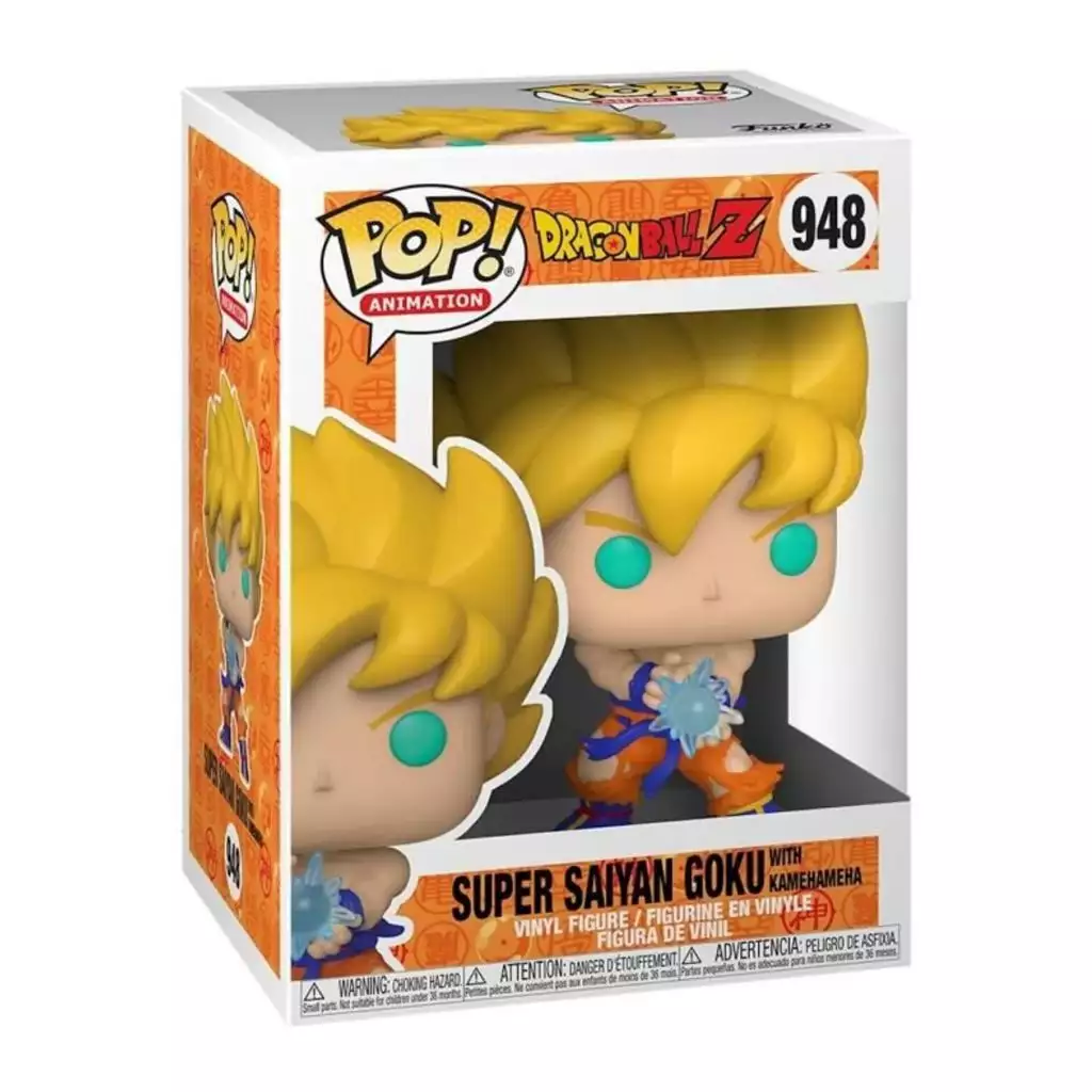 FUNKO Dragon Ball Z - Figurine Pop N° 948 - Super Saiyan Goku With Kamehameha 2 FUNKO Dragon Ball Z - Figurine Pop N° 948 - Super Saiyan Goku With Kamehameha – Image 2