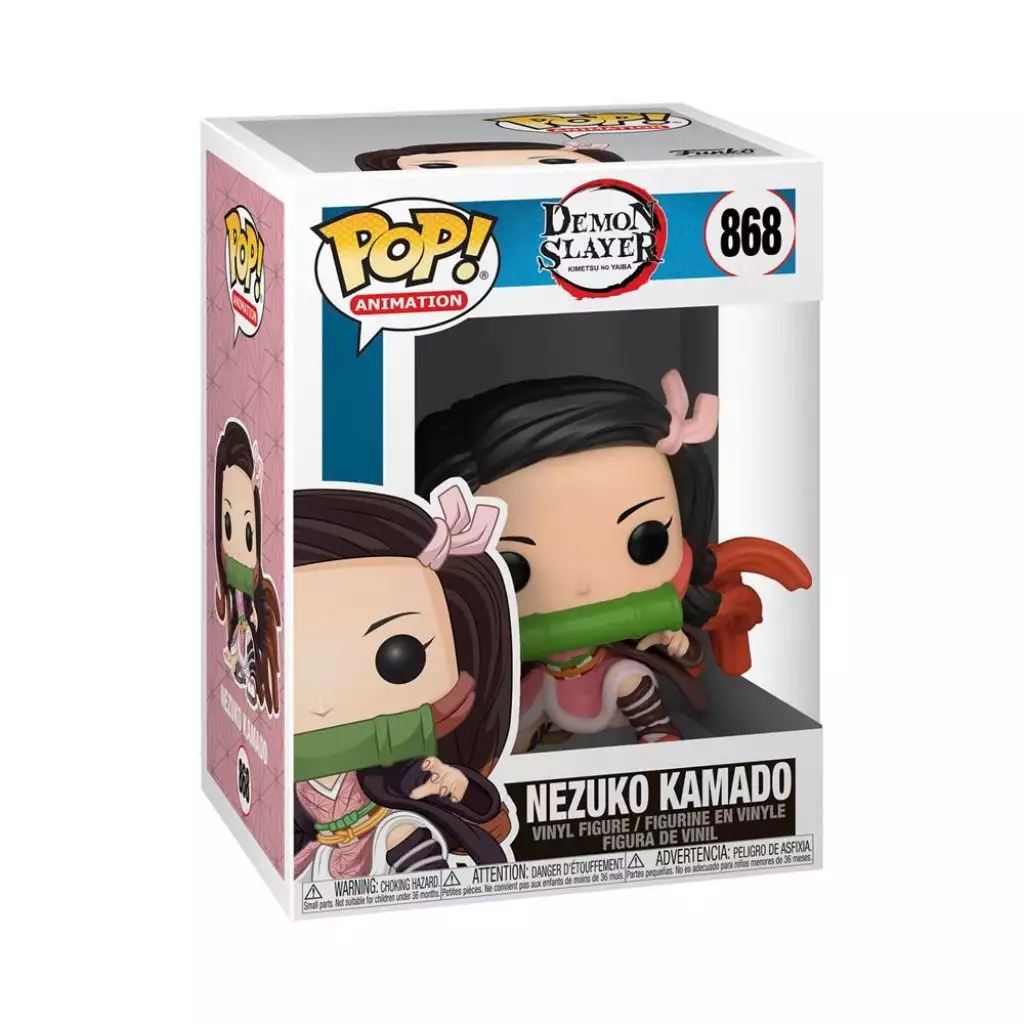 FUNKO Demon Slayer - Figurine POP N°868 - Nezuko Kamado 2 FUNKO Demon Slayer - Figurine POP N°868 - Nezuko Kamado – Image 2