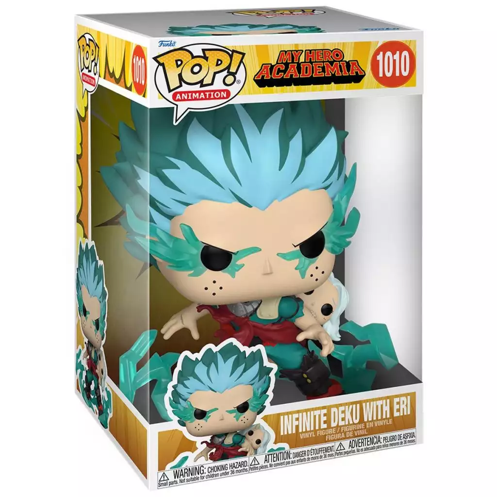 FUNKO My Hero Academia - Figurine Pop! N°1010 - Infinite Deku With Eri 2 FUNKO My Hero Academia - Figurine Pop! N°1010 - Infinite Deku With Eri – Image 2