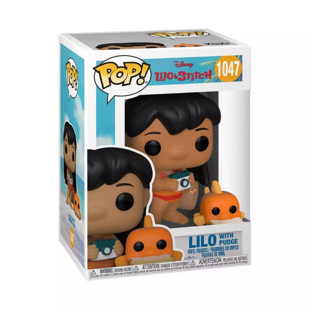 FUNKO Disney - Lilo & Stitch - Figurine POP! N°1047 - Lilo With Pudge 2 FUNKO Disney - Lilo & Stitch - Figurine POP! N°1047 - Lilo With Pudge – Image 2