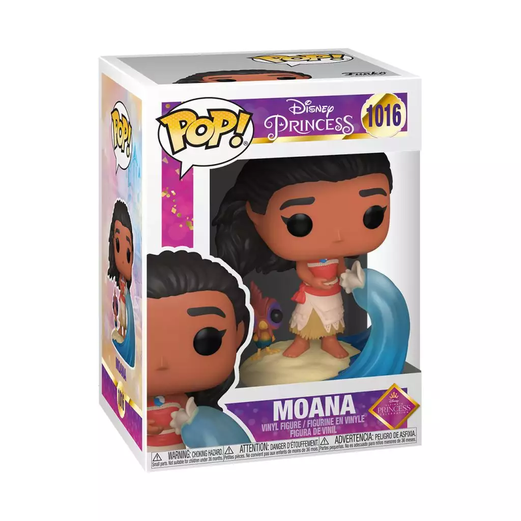 FUNKO Disney - Princess : Moana - Figurine Pop N°1016 - Moana 2 FUNKO Disney - Princess : Moana - Figurine Pop N°1016 - Moana – Image 2