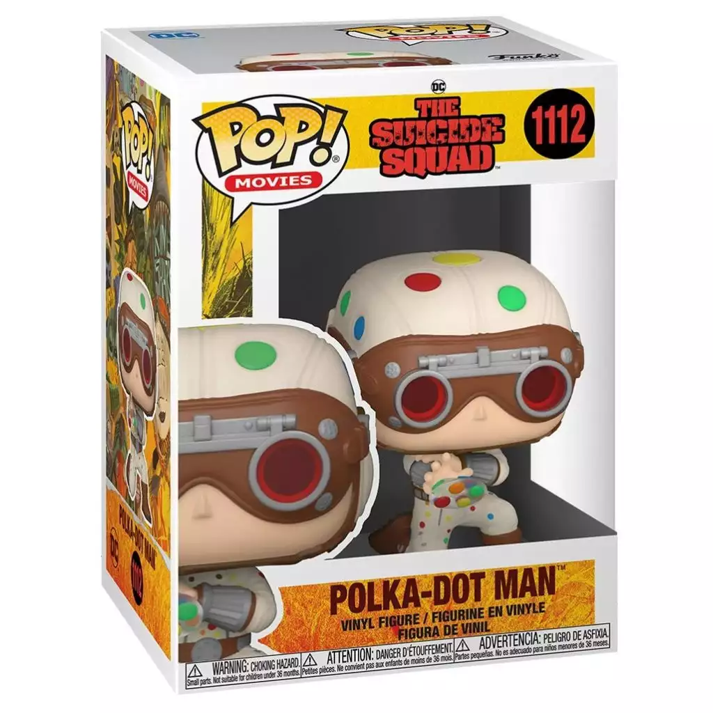 FUNKO Dc Comics - The Suicide Squad - Figurine Pop N°1112 - Polka-dot Man 2 FUNKO Dc Comics - The Suicide Squad - Figurine Pop N°1112 - Polka-dot Man – Image 2