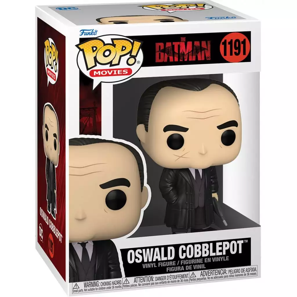 FUNKO Dc Comics - The Batman - Figurine POP N° 1191 - Oswald Cobblepot 2 FUNKO Dc Comics - The Batman - Figurine POP N° 1191 - Oswald Cobblepot – Image 2