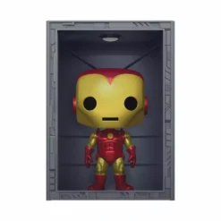 FUNKO Marvel - Bobble-head Pop N° 1036 - Hall Of Armor : Iron Man Model 4 (exclu)