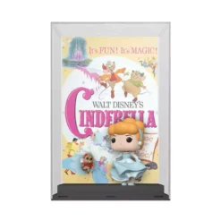FUNKO Disney - 100 Years - Figurine Pop! N° 12 - Movie Poster - Cinderella With Jaq
