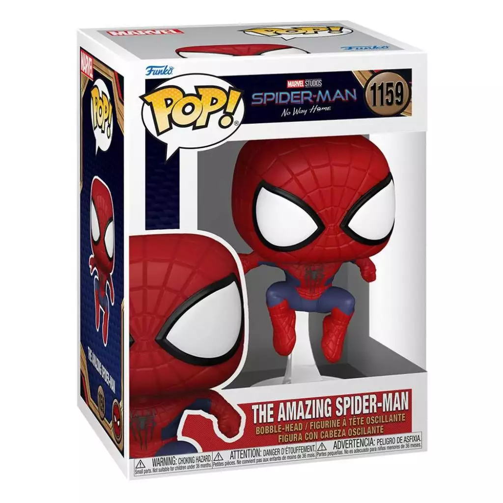 FUNKO Marvel - Spider-man : No Way Home - Bobble-head Pop N° 1159 - The Amazing Spider-man 2 FUNKO Marvel - Spider-man : No Way Home - Bobble-head Pop N° 1159 - The Amazing Spider-man – Image 2