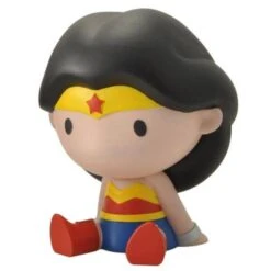 PLASTOY Dc Comics - Wonder Woman - Mini-tirelire 17 Cm - Chibi Wonder Woman