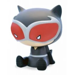 PLASTOY Dc Comics - Justice League - Mini-tirelire 13 Cm - Chibi Catwoman
