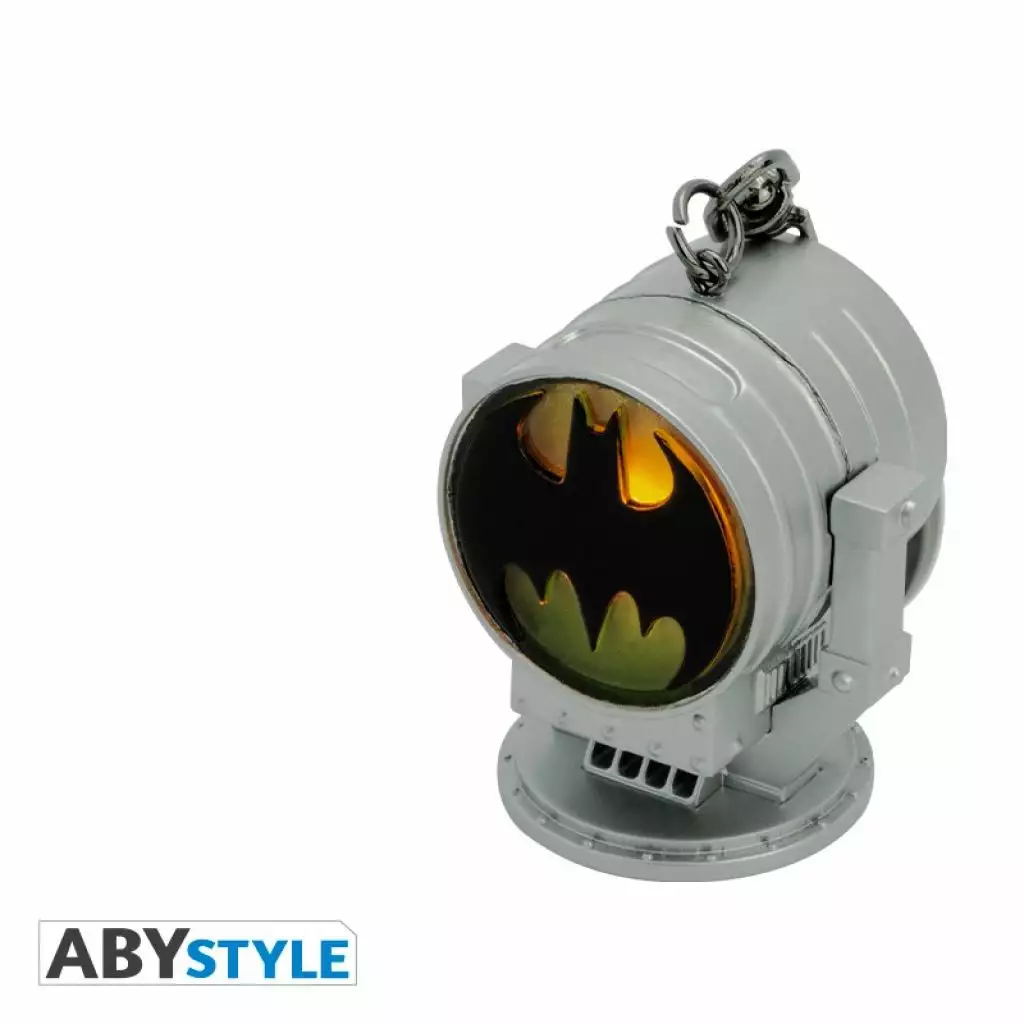 ABYstyle Dc Comics - Batman - Porte-clés 3D Premium - Bat-signal 2 ABYstyle Dc Comics - Batman - Porte-clés 3D Premium - Bat-signal – Image 2