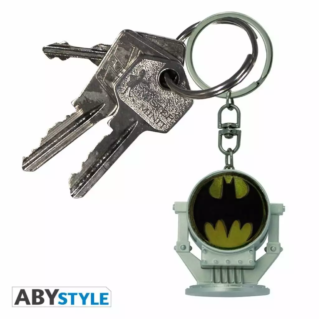 ABYstyle Dc Comics - Batman - Porte-clés 3D Premium - Bat-signal 4 ABYstyle Dc Comics - Batman - Porte-clés 3D Premium - Bat-signal – Image 4