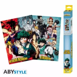ABYstyle My Hero Academia - Pack De 2 Posters 52x38 - Artworks -Cineverse Promos Magasin 3665361035244 002.jpg
