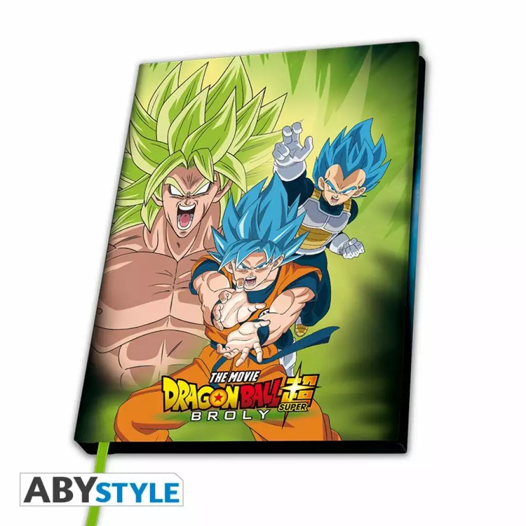 ABYstyle Dragon Ball Super - Notebook A5 - Broly Vs Goku & Vegeta 1 ABYstyle Dragon Ball Super - Notebook A5 - Broly Vs Goku & Vegeta
