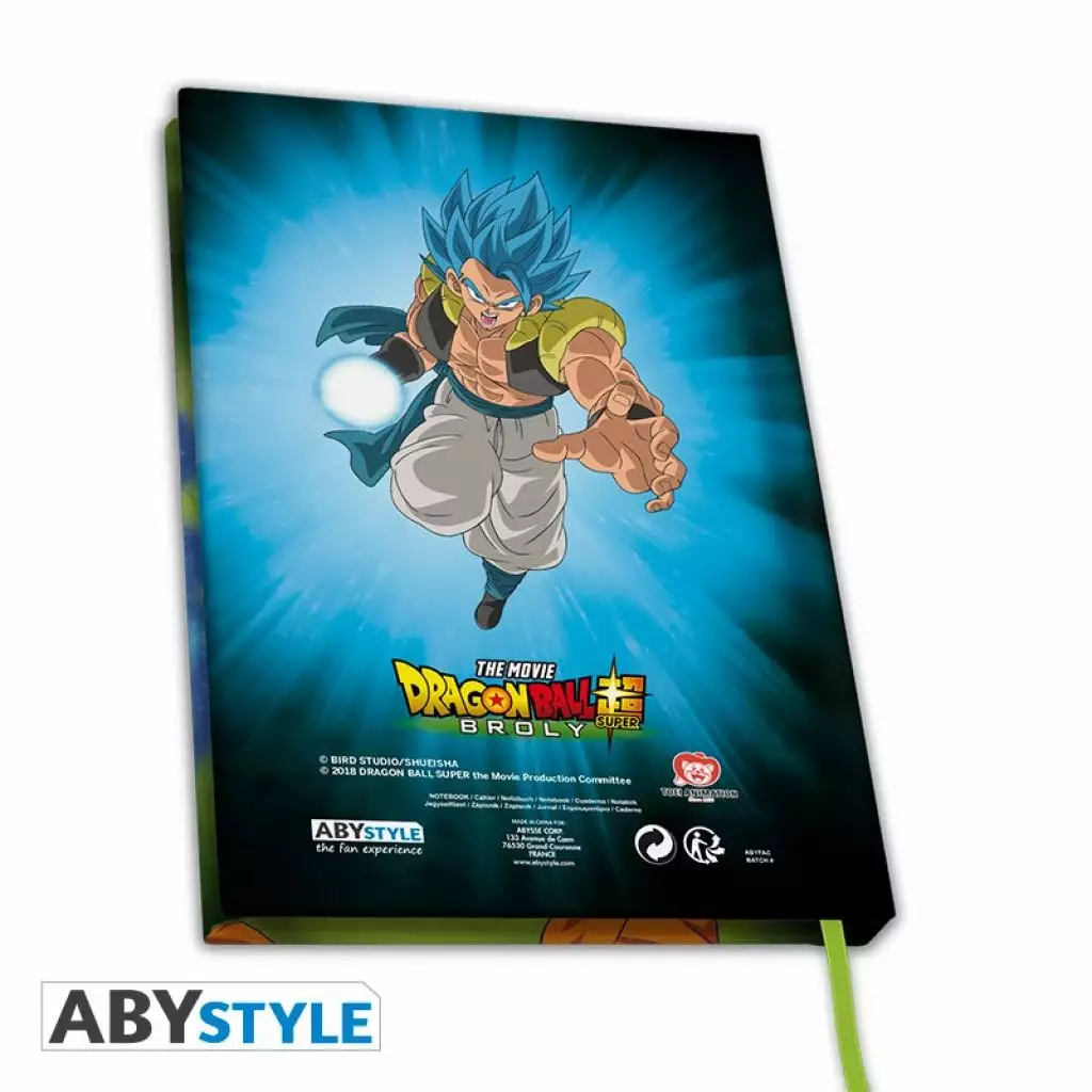 ABYstyle Dragon Ball Super - Notebook A5 - Broly Vs Goku & Vegeta 2 ABYstyle Dragon Ball Super - Notebook A5 - Broly Vs Goku & Vegeta – Image 2