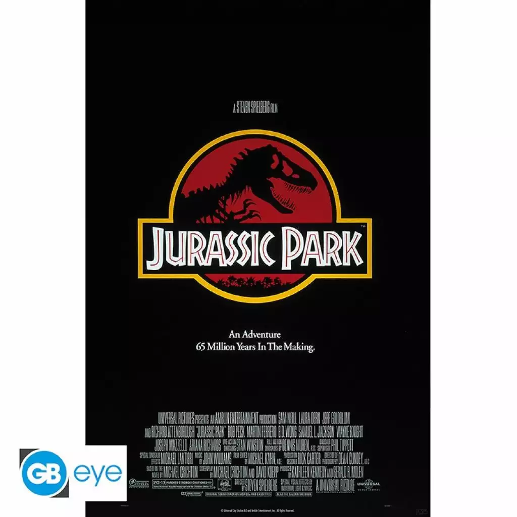 Gb Eye Jurassic Park - Poster 61x91.5 - Affiche Film 1 Gb Eye Jurassic Park - Poster 61x91.5 - Affiche Film