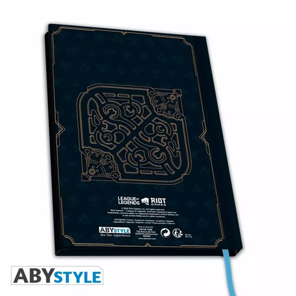 ABYstyle League Of Legends - Notebook A5 - Logo Hexteck 2 ABYstyle League Of Legends - Notebook A5 - Logo Hexteck – Image 2