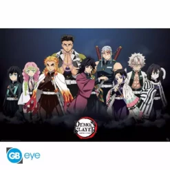 Gb Eye Demon Slayer - Poster 61x91.5 - Pilier