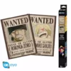 ABYstyle One Piece - Pack De 2 Posters 52x38 Cm - Wanted Zoro & Sanji
