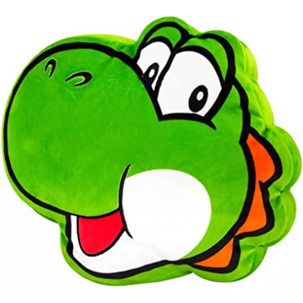 Super Mario - Coussin 40 Cm - Yoshi Smile 1 Super Mario - Coussin 40 Cm - Yoshi Smile