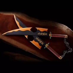 Bandai Demon Slayer : Kimetsu No Yaiba - Répliques 110 Cm - Tamashii Nations - épées Nichirin (tengen Uzui)