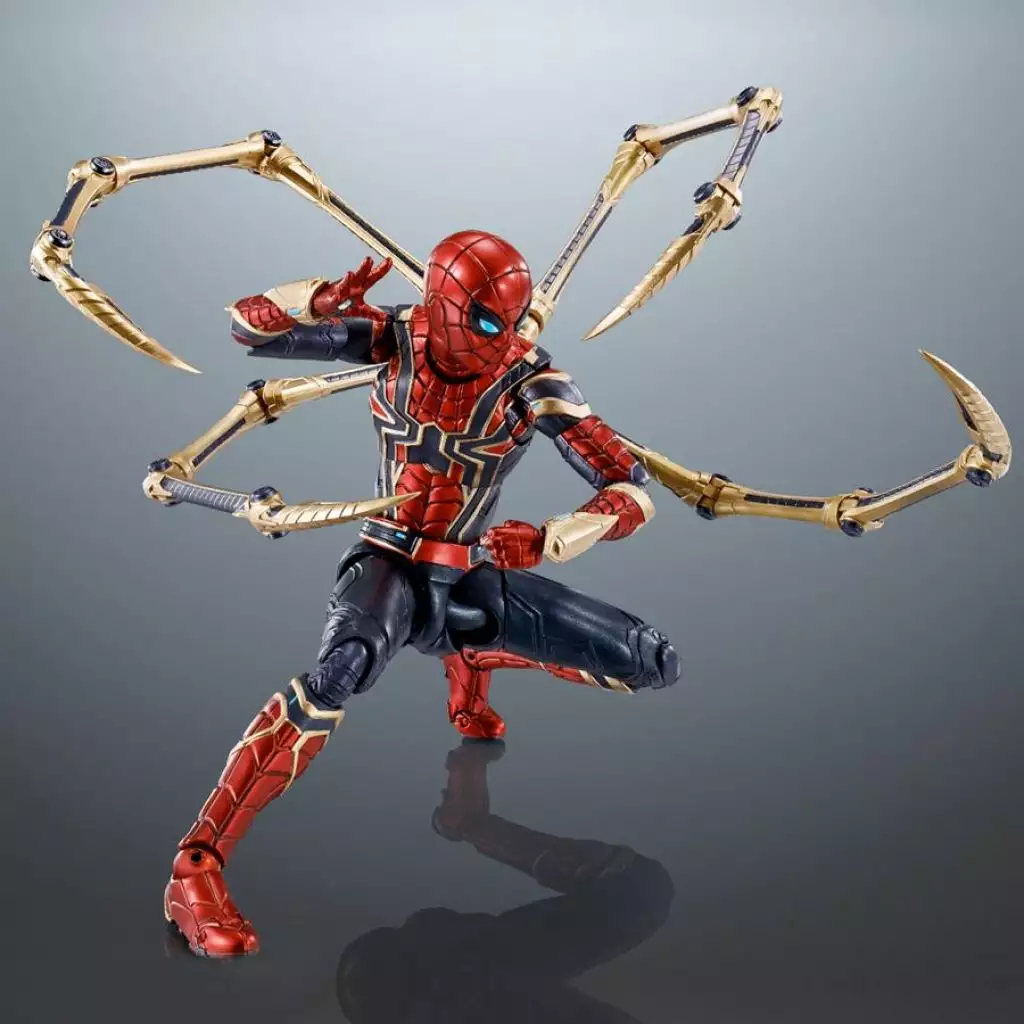 Bandai Marvel - Spider-man : No Way Home - Figurine 15 Cm - S.h. Figuarts - Iron Spider 2 Bandai Marvel - Spider-man : No Way Home - Figurine 15 Cm - S.h. Figuarts - Iron Spider – Image 2