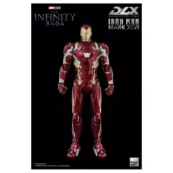 Marvel - Captain America : Civil War - Figurine 17 Cm - Three Zero - Iron Man Mark 46 (deluxe)
