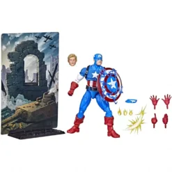 Hasbro Marvel - Legends 20th Anniversary - Figurine 15 Cm - Captain America -Cineverse Promos Magasin 5010993956654 002.jpg