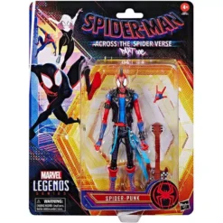 Hasbro Marvel - Spider-man Across The Spider-verse : Part One - Figurine 15 Cm - Legends Series - Spider-punk