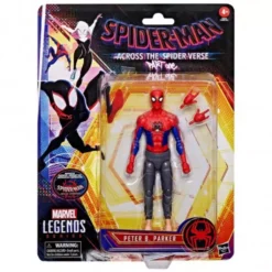 Hasbro Marvel - Spider-man Across The Spider-verse : Part One - Figurine 15 Cm - Legends Series - Peter B. Parker
