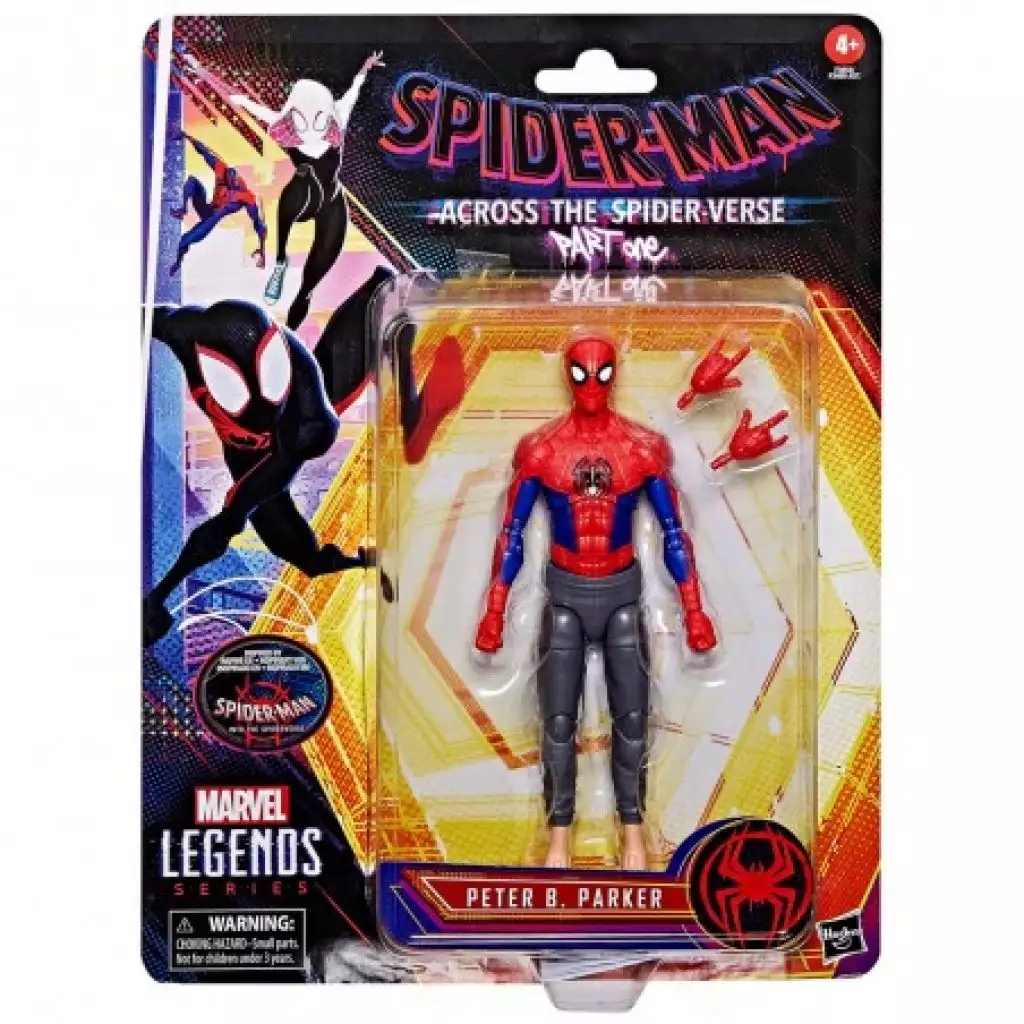 Hasbro Marvel - Spider-man Across The Spider-verse : Part One - Figurine 15 Cm - Legends Series - Peter B. Parker 1 Hasbro Marvel - Spider-man Across The Spider-verse : Part One - Figurine 15 Cm - Legends Series - Peter B. Parker