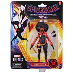 Hasbro Marvel - Spider-man Across The Spider-verse : Part One - Figurine 15 Cm - Legends Series - Jessica Drew
