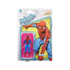 Hasbro Marvel - Legends - Figurine 10 Cm - Kenner - Legends Retro Collection - The Spectacular Spider-man
