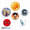 ABYstyle Dragon Ball Z - Pack De 6 Badges - Mix