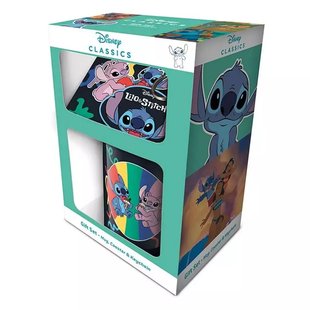 PYRAMID Disney - Lilo And Stitch - Coffret Cadeau (mug + Sous-verre + Porte-clés) - You're My Fave 1 PYRAMID Disney - Lilo And Stitch - Coffret Cadeau (mug + Sous-verre + Porte-clés) - You're My Fave