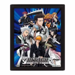 PYRAMID Bleach - Cadre 3D Lenticular - Heroes And Villains