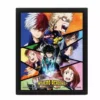 Pyramid International My Hero Academia - Cadre 3D Lenticular - Characters Mosaic